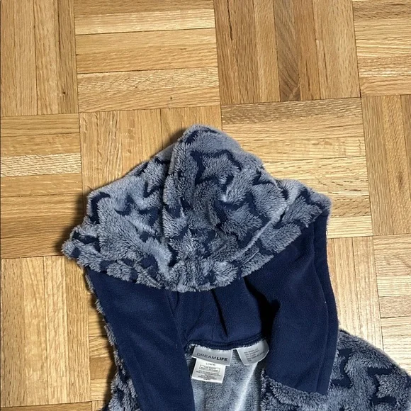 Star Patterned Kids Pajama Robe - Picture 5 of 5